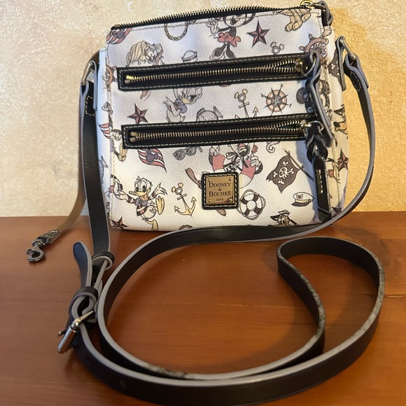 Dooney & Bourke Disney Cruise Character Patterned Crossbody Bag - Picture 1 of 3